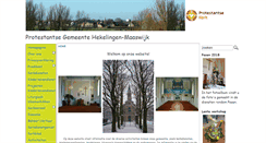 Desktop Screenshot of kerkhekelingen.nl